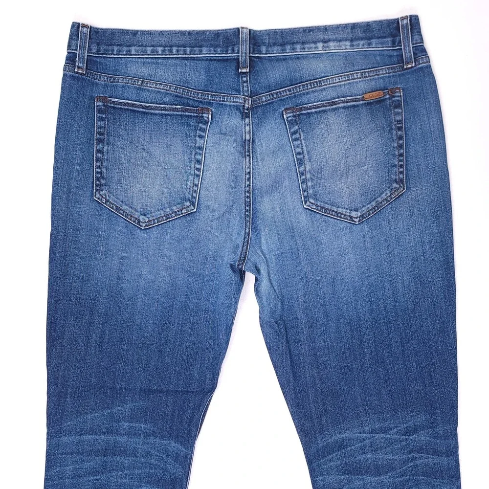 Joe's Jeans Men's Size 36x33 Blue Savile Row Straight Fit Slim Leg Opening Denim